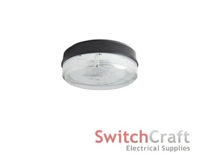 Robus Compact 28W 2D Surface Fitting-CW Prismatic Diffuser-Black Base